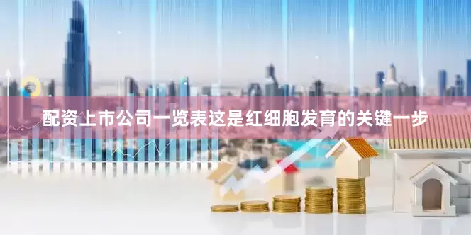 配资上市公司一览表这是红细胞发育的关键一步